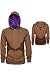 Produktbild Starcraft II Zerg Carapace Kapuzenjacke braun L