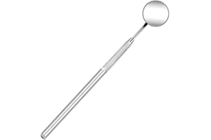 ZIRANEE Miroir Dentaire,Anti-buée d'inspection de la Dent Miroir Buccal en Acier Inoxydable Miroir Outil de Dentiste Miroir Dentaire pour Nettoyage Dents Inspection Usage Quotidien Soins Bucco-dentaires