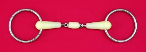 Happy Mouth Thin (16 mm) Double Jointed Loose Ring w/ Roller Mouth Bit 5.5
