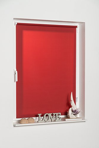 K-home Klemmfix-Minirollo, Rot Tageslicht 40 x 150 (B x L) - 2