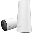 EZVIZ 2K CCTV Camera Systems Battery Powered, Security Camera Outdoor Wireless, Solar Panel Compatible, Colour Night Vision, IP65, PIR Motion Detection, Two Way Audio, SD/Cloud Storage (HB3 B1)