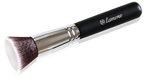 Make-Up Pinsel Kabuki Foundation Pinsel – Schminkpinsel Kosmetikpinsel – Ideal für Cremige, Pudrige oder Flüssige Foundation – Dichte Synthetische Premium Pinselhaare Die Nicht Ausfallen – Von Make-Up Profis Auch Für Anfänger Empfohlen – Angebotspreis nur für kurze Zeit! Super Geschenkidee! - 4