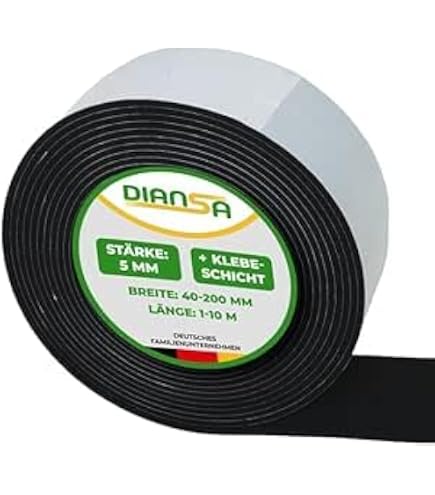 Produktbild von Diconfa Gummimatte 700 Mm Breite - 6 Mm Stark, 200 Mm Lang, SBR, Wetterfest, Vielseitig