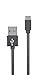 Produktbild USB-C 3.0 Schnell-Lade-Kabel Typ C auf USB A 3.0 highspeed Datenkabel - 56k Widerstand - Quick Charge - robust & langlebig Aluminium-Gehäuse - geflochtene Ummantelung - reversibel - 100 cm matt grau z.B. für Nexus 5x, 6p, Macbook, Oneplus2, Oneplus3