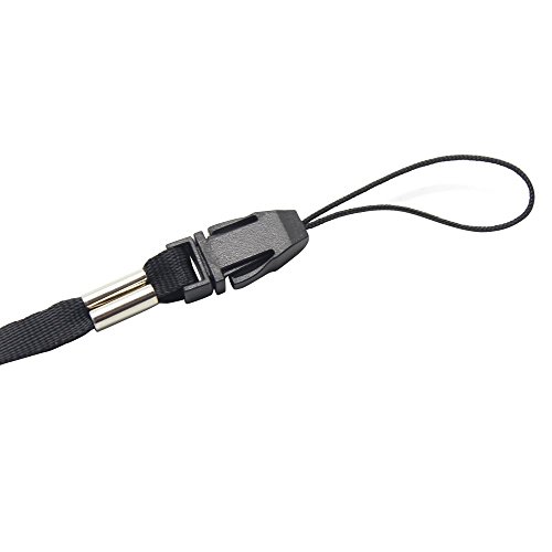 Eplayer ® 10 Schlüsselbänder, für Ausweise/Mobiltelefone, Schwarz - 3