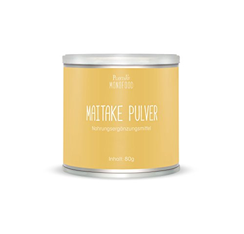 Preisvergleich Produktbild MAITAKE PULVER 80g - MONOPULVER NATÜRLICH UND VEGAN