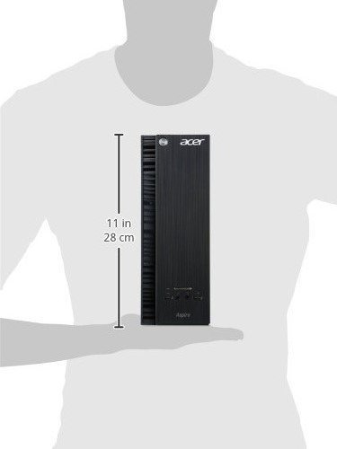 Acer Aspire XC-705 Desktop-PC (Intel Core i5-4460, 4 GB RAM, 1000 GB HDD, NVIDIA GeForce GTX745, DVD, Win 10 Home) schwarz - 5