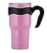 Produktbild Tums Cafe Vakuum-Edelstahl-Trommel mit Deckel 900ml 30,4 Oz Wasser-Kaffeetasse eiskalten Getränke und heiße Getränke Reise Baby-Rosa