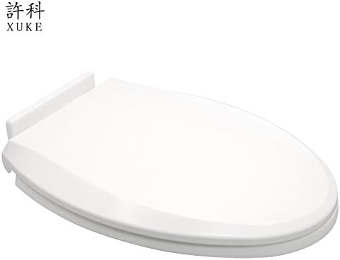 Topsed General Toilet Cover Bottoms Slowly Down Quiet Thickened Toilet Cover For Closet Cover,Long Version Vsimple And Comfortable General Slow Down Comfort Antiseptic European