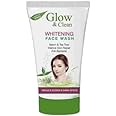Buy Tya Glow & Clean Whitening Face Wash with Neem and Tea Tree 100 ml, Reduces Scars and Dark Spots,for skin brightning,cleansing,for all skin types