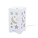 Produktbild OxyLED LED Nachtlicht,Nachttischlampe LED Augenfreundlich,Nachttischlampe LED Mond & Sternförmig,Steckdose LED Nachtlicht für Kinderzimmer,Schlafzimmer,Badezimmer,Gang usw.[Energieklasse A++]