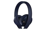 playstation gold wireless stereo headset limited edition - white Audifonos: circumaural Auriculares Inalámbricos Gold/Navy Blue