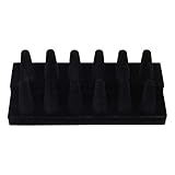 MUCHOS USOS: Use esos porta anillos en su hogar para mostrar sus anillos favoritos y más costosos. Si los usa en una tienda, puede usarlos en un escaparate para atraer a los compradores a realizar una compra.