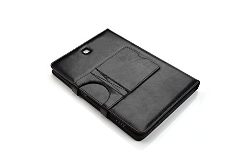 MQ – Galaxy Tab S2 9.7 Bluetooth Tastatur Tasche mit Multifunktions-Touchpad | Hülle mit Bluetooth Tastatur und integriertem Touchpad für Samsung Galaxy Tab S2 LTE SM-T815, SM-T819, Galaxy Tab S2 WiFi SM-T810, SM-T813 | Deutsches Layout QWERTZ | Schwarz - 7