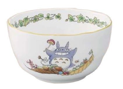 NoritakeX Studio Ghibli Neighbor Totoro"Totoro with mushroom" Japanese rice bowl TT97876/4924-3 from Japan