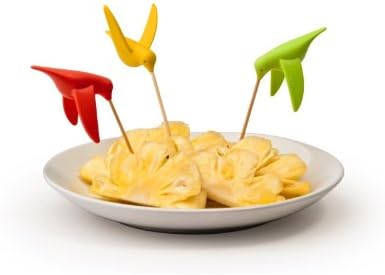 QUALY QL10103MX Party Forks with Hummingbird Design