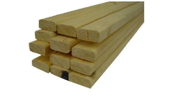 American Wood Moulding 1x2x8 Furring Strip Pack Of 12 Studs Furring Strips Amazon Co Uk Diy Tools