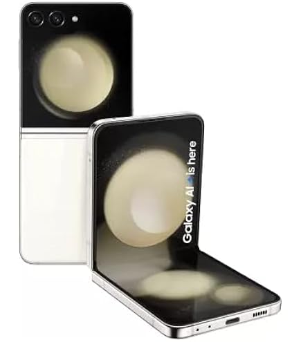 Samsung Galaxy Z Flip5 (Cream, 8GB RAM, 512GB Storage) Without 