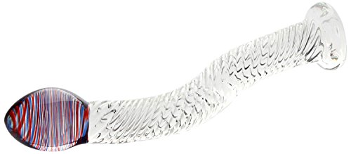 Preisvergleich Produktbild GlassIntimo Glasdildo MINAKO G-Punkt Dildo 22 * 4cm