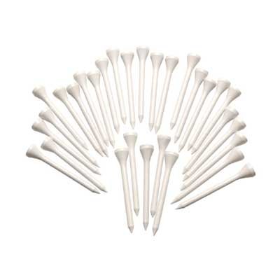 Preisvergleich Produktbild Silverline 1000 Holztees 72mm weiß