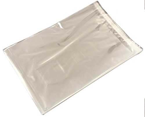 5000 C4 (234x324mm) Clear Cello Cellophane Bags for Greeting Cards - Packed by the CandyRushTM Charity - Sticky Seal Plastic Display Bag For Cards Crafts Display