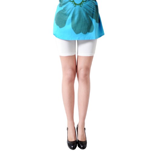 Maternity Motherhood Formfitting Summer Skinny Pants Leggings White L