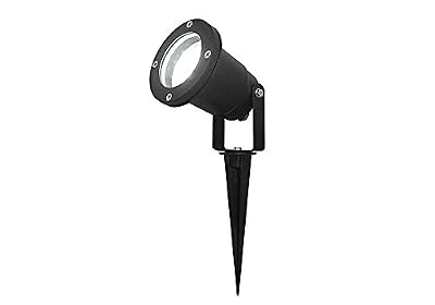 Lumihome Spot à piquer extérieur LED intégrée 2 W = 130 Lm, noir LUMIHOME