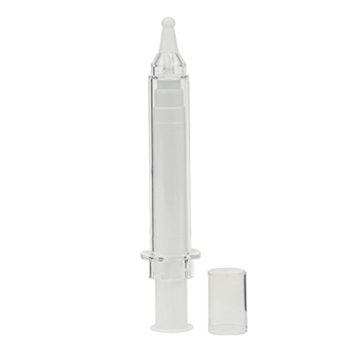 Mini Syringe Style Empty Refillable Vacuum Bottle Cosmetic Perfume Cream Lotion Container - 10ML / 20ML - 10ML