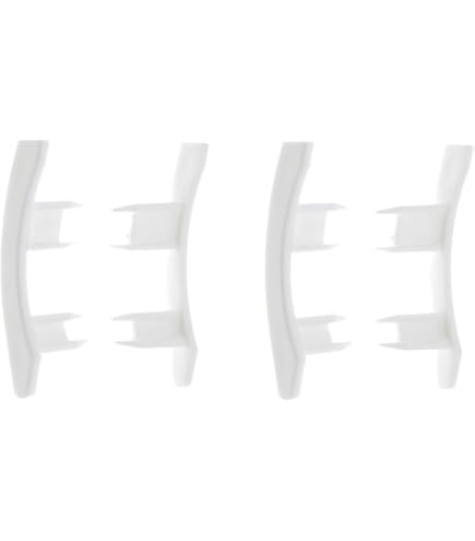 4 Tappi Copriguida Per Persiane - Per Lamelle 55x13mm, Nero, Montaggio Rapido Per Finestre - Foto 2