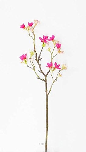 Artificial Jasmine 10 Artificial Flowers 50 cm Beautiful Flower Branch Fuchsia Pink – Colour: FUCHSIA PINK