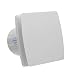 Produktbild CCChaRLes 12 Watt 4/6 Zoll Lüfter Geräuscharm 220 V Belüftung Hause Bad Küche Schlafzimmer Wc Wand Stille Abluftventilator - 6 Zoll