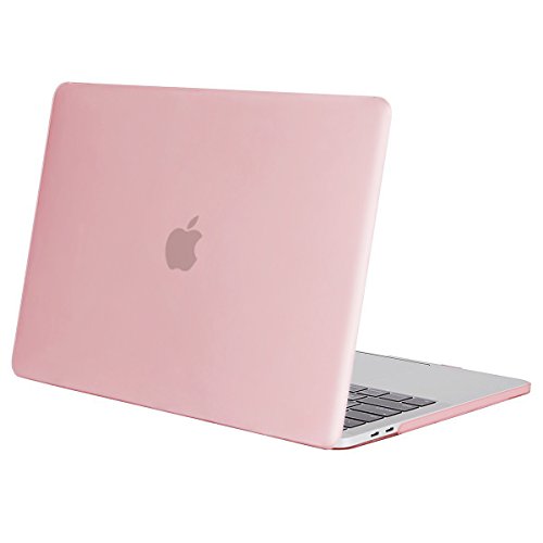 MOSISO MacBook Pro 15 Hülle 2016 - Ultra Slim Hochwertige Plastik Hartschale Tasche Schutzhülle Snap Case für NEUESTE MacBook Pro 15 Zoll (2016 Freisetzung) A1707 mit Touch Bar and Touch ID, Rose