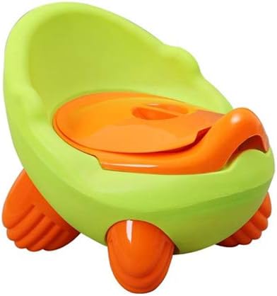 Dwhui 0-6 Baby Potty Toilet Training Seat Portable Plastic Child Potty Trainer Kids Indoor WC Baby Potty Chair Plastic Children' S Pot