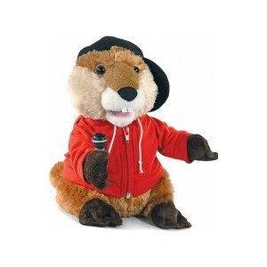 Cuddle Barn Animated Beaver Plush Sings "Baby" By Justin Bieber