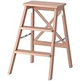 Ikea BEKVÄM Stepladder, 3 Steps, beech63 cm (24 3/4 "), Beechwood - Wooden Color