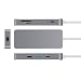 Produktbild Etbotu Tragbarer 7-in-1-USB-C-Hub Typ C auf HDMI/USB3.0/USB2.0/Ethernet/SD/TF-Adapter