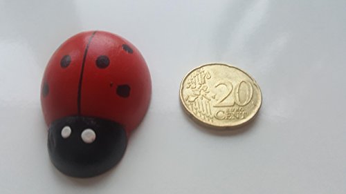 10 Stück XXL schöne Glücks-Marienkäfer (selbstklebend) für Dekoanlässe etc… - 2