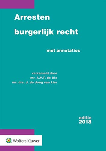 Preisvergleich Produktbild Arresten burgerlijk recht: met annotaties