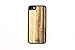 Produktbild WOODWE Natural Wood Protective Handmade Case/Cover | for iPhone 5 | Authentic & Stylish | Ethically Sourced | Black FRAKE