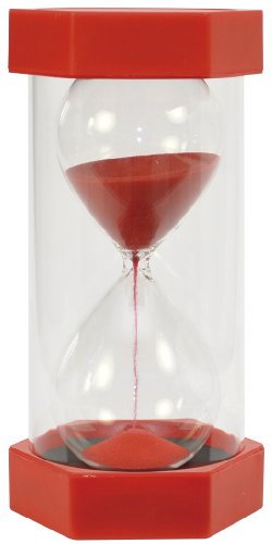 Preisvergleich Produktbild EDUPLAY 120177 - Gigasanduhr, Ausführung: 5 Minuten, rot