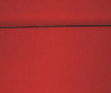 Erstklassiger Baumwollstoff, Uni, Kleider-, Dekostoff, 100% Baumwolle, Meterware, Breite 160cm – rot