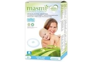 Discos de Lactancia 30 unidades de Masmi Natural Cotton