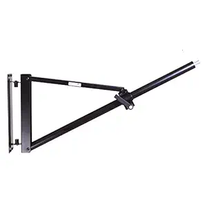 HARISON Wall Mounting Boom Arm Stand for Studio Lights (Black)