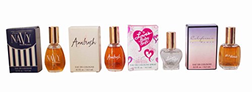 Dana Miniature Cologne Perfume Collection Bundle: 4 Bottles 4x14.5ml
