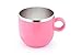 Produktbild F hochwertige edelstahl - cup 280ml, edelstahl - cup camping portable - cup,pink
