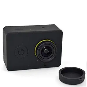 Action Pro Protective Case + Lens Cap Compatible with Xiaomi Yi Action Camera