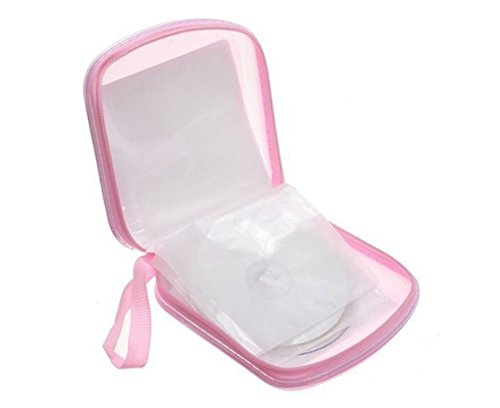 Preisvergleich Produktbild ZHJZ CD- / VCD-Reißverschluss-Tasche (Pink)