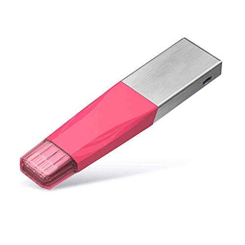 TDCQQ Unidad Flash USB USB 3.0 hasta 130 MB/s, Interfaz de Datos del Disco U de la Unidad Flash y Computadora USB 3.0 Interfaz Doble Unidad USB Flash de Doble Uso Computadora móvil