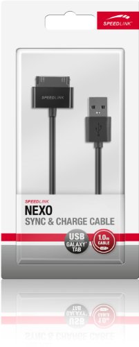 Speedlink Tablet-Ladekabel - NEXO Sync   Charge Cable  zum Synchronisieren und Aufladen - f  r Galaxy Tab 2 7 0  10 1 und andere Ger  te mit 30-Pin-An