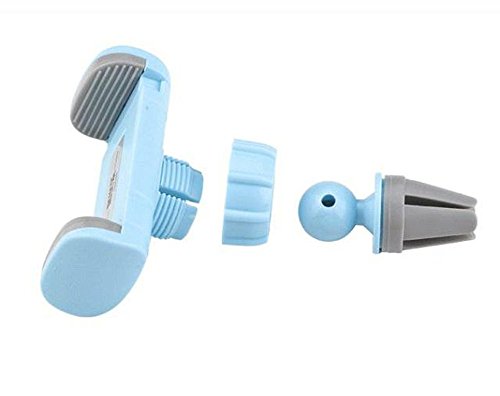 Caolator - Supporto porta telefono da auto, per bocchette dell'aria, conÂ rotazione a 360Â°, per iPhone 7, 6S, 6, 5S, 5, Samsung, HTC, Motorola, Sony e altri smartphone